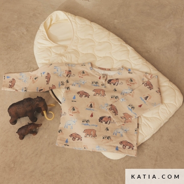 modello di cucito maglietta a maniche lunghe da bambino 6a 5524 katia p