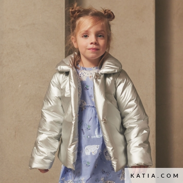 modello di cucito per giacca con colletto taglia bambino 7b 5524 katia p