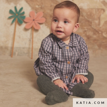 modello di cucito per un camicione da neonato 4c 5524 katia p
