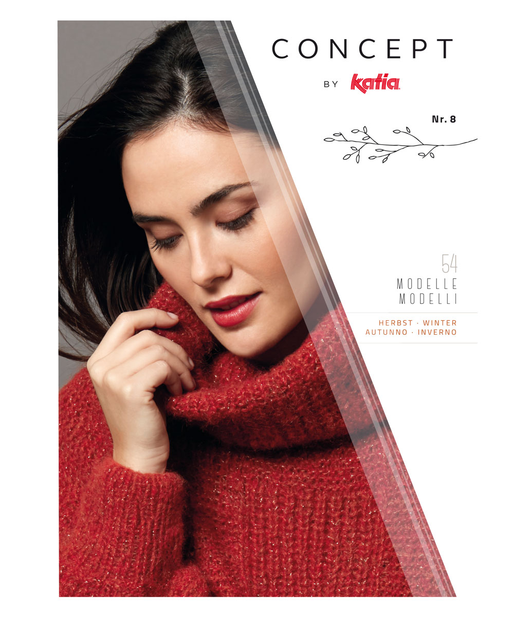 book magazine pattern knit crochet woman autumn winter katia 6136_de it