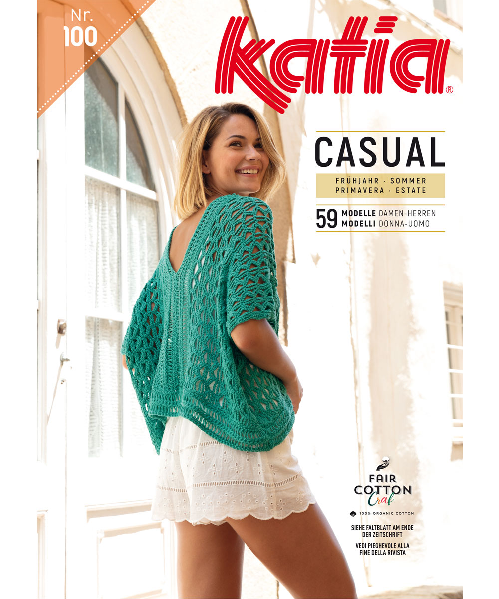 book magazine pattern knit crochet woman spring summer katia 6122_de it