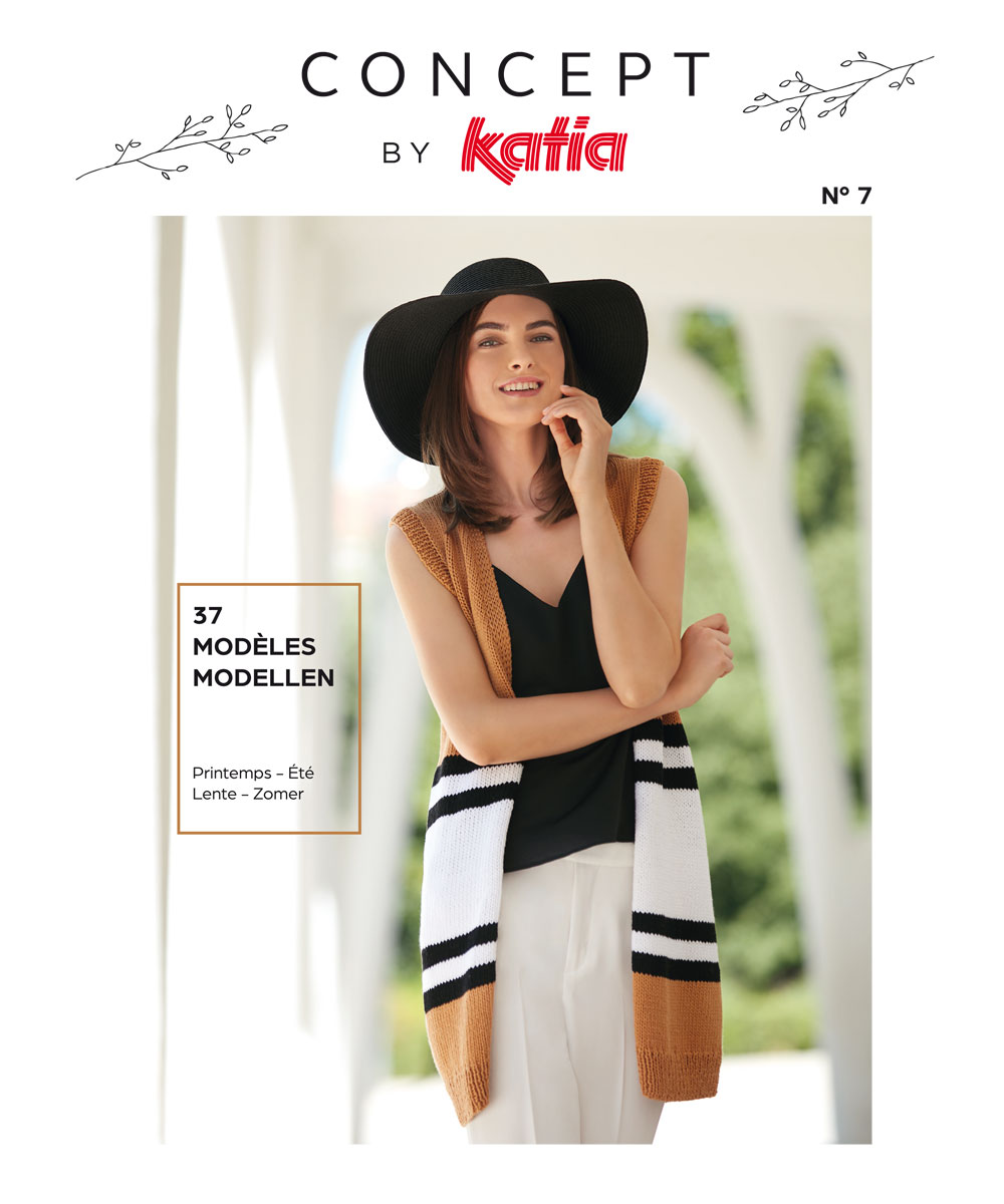 book magazine pattern knit crochet woman spring summer katia 6123_fr nl