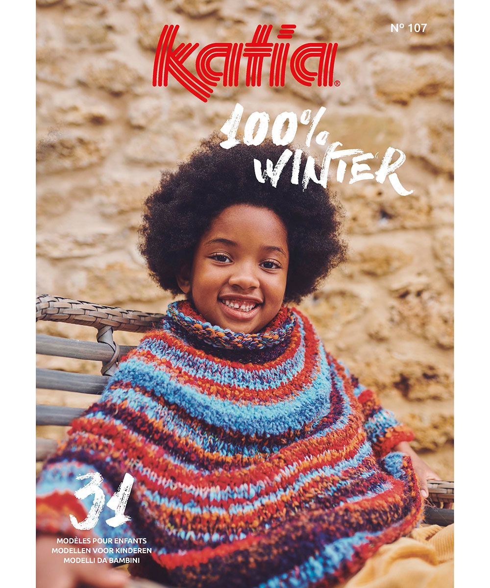 libro rivista schema lavora maglia uncinetto bambini autunno inverno katia 6280_fr nl it