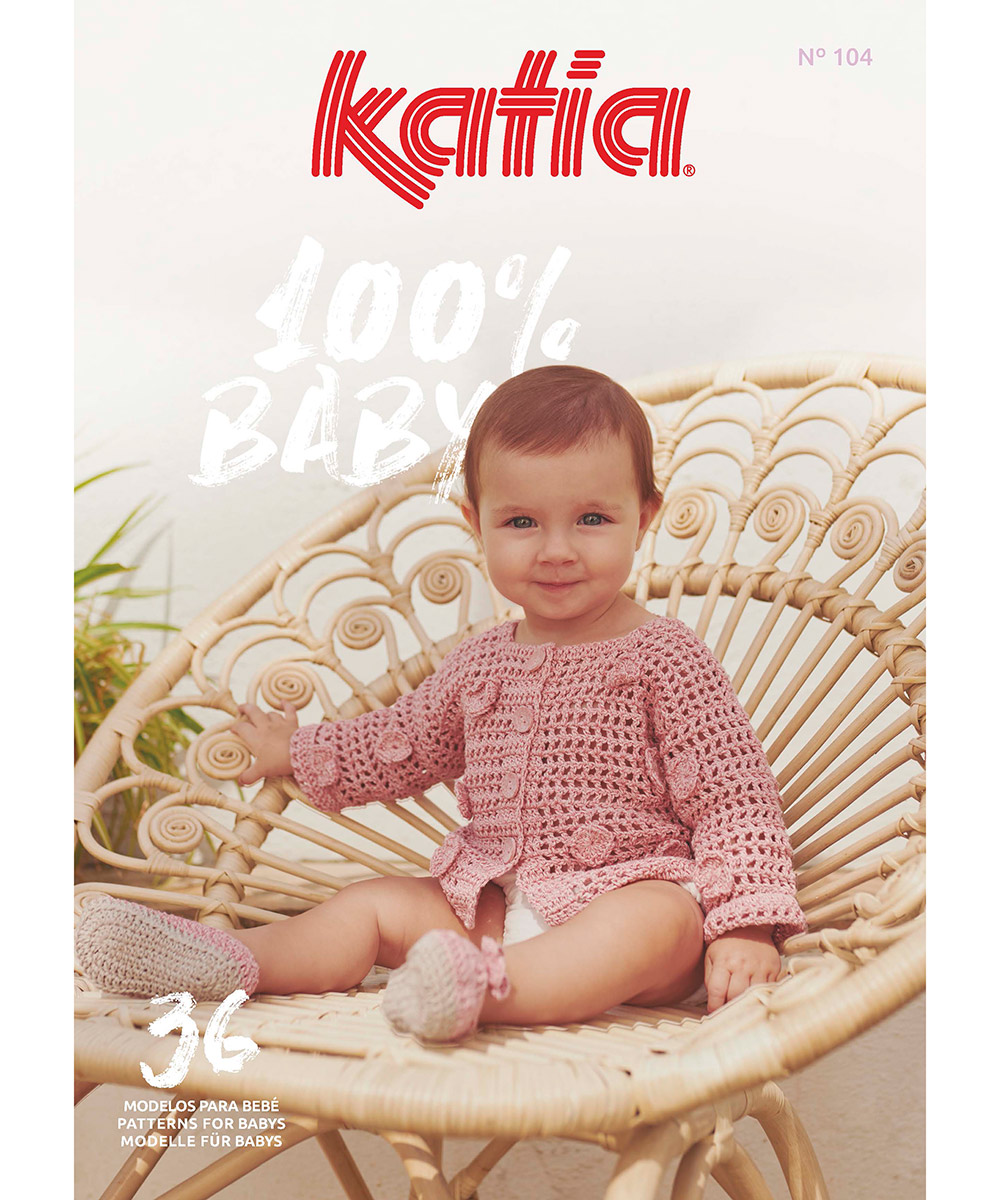 libro rivista schema lavora maglia uncinetto bebe primavera estate katia 6219_es en de