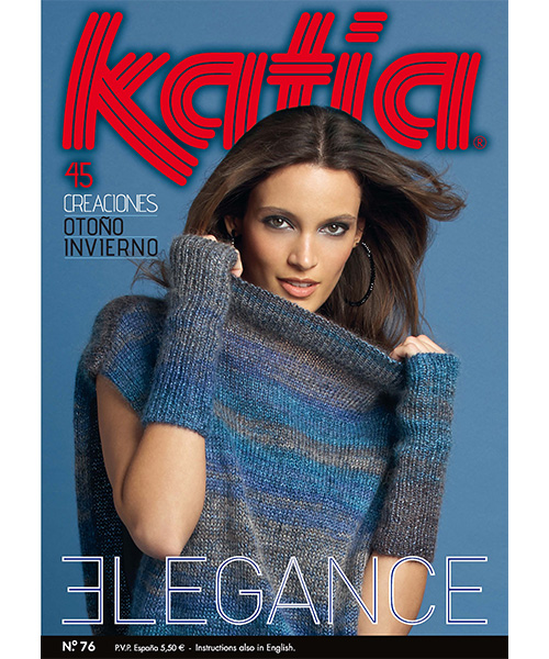 revista patron tejer punto ganchillo mujer otono invierno katia 6907_es en