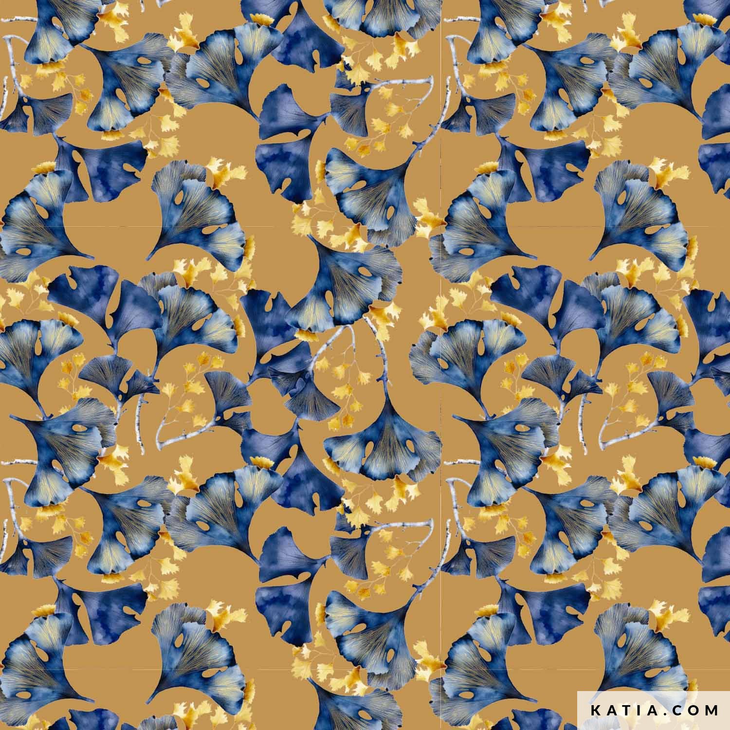 tissu en viscose ecoviscose ginkgo 2078 40 katia fhd
