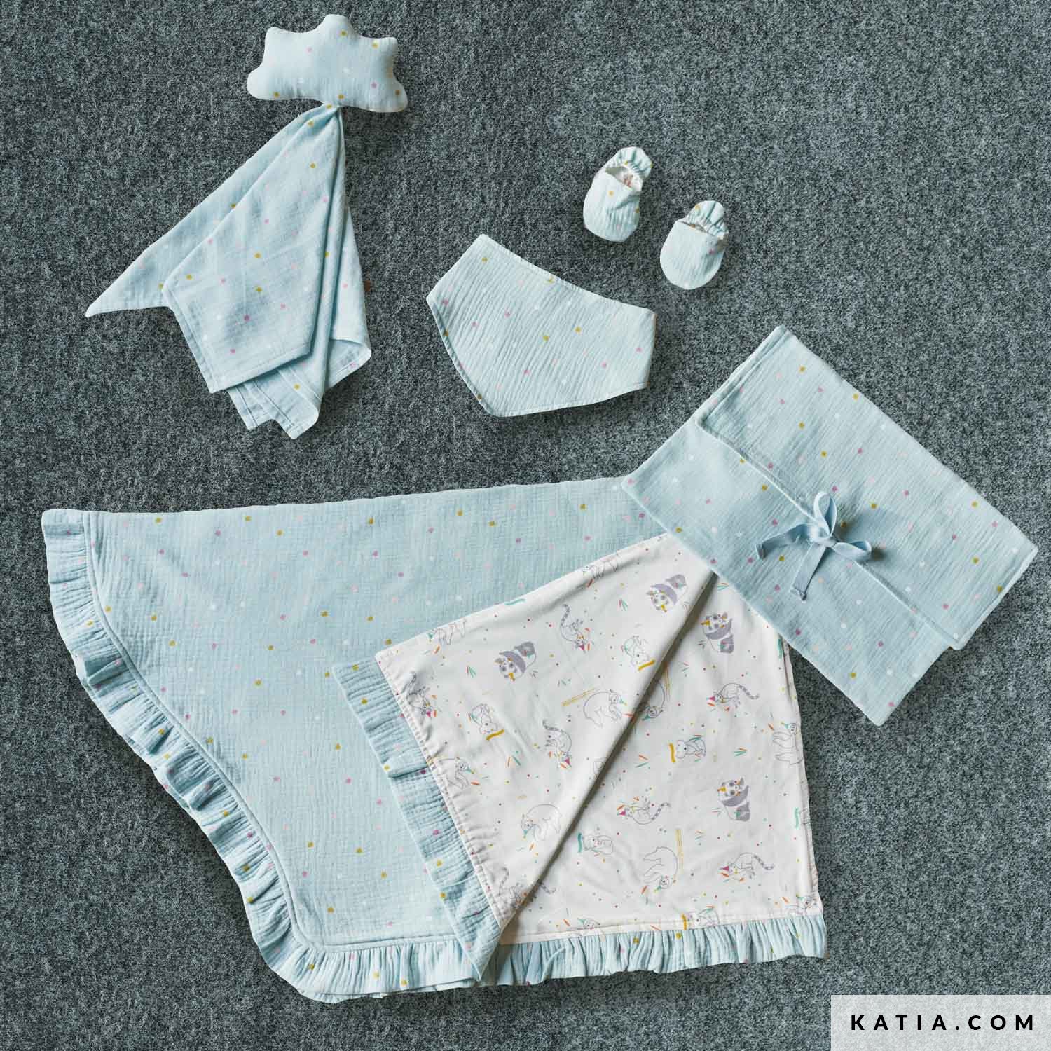 Newborn set sewing kit