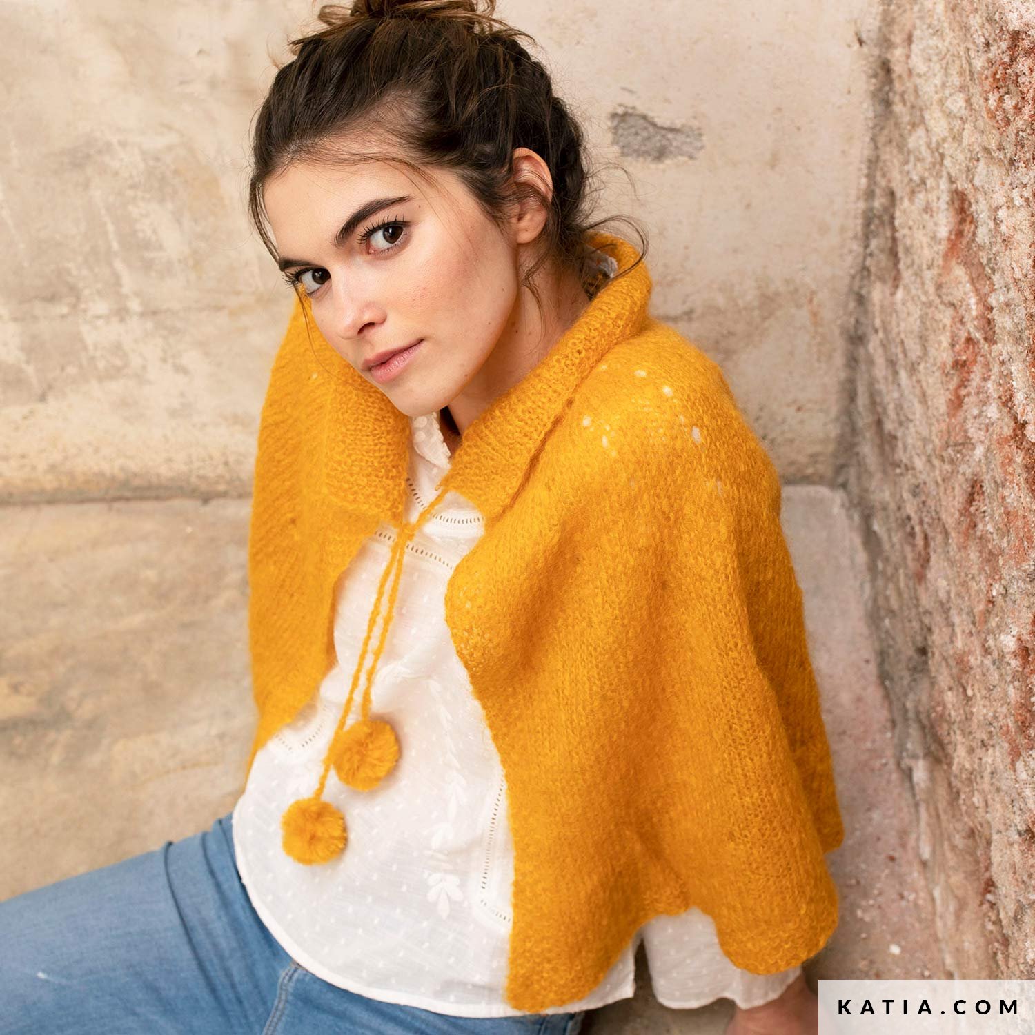 Kit Cape Femme avec des Aiguilles Circulaires Little Rita O/S