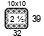 4x4'' Swatch. This is the number of stitches and rows necessary to calculate the inches/cm in a garment