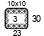 4x4'' Swatch. This is the number of stitches and rows necessary to calculate the inches/cm in a garment