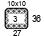 4x4'' Swatch. This is the number of stitches and rows necessary to calculate the inches/cm in a garment