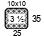 4x4' Swatch. This is the number of stitches and rows necessary to calculate the inches/cm in a garment