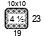 4x4'' Swatch. This is the number of stitches and rows necessary to calculate the inches/cm in a garment 4x4'' Swatch. This is the number of stitches and rows necessary to calculate the inches/cm in a garment