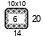 4x4'' Swatch. This is the number of stitches and rows necessary to calculate the inches/cm in a garment