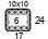 4x4'' Swatch. This is the number of stitches and rows necessary to calculate the inches/cm in a garment 4x4'' Swatch. This is the number of stitches and rows necessary to calculate the inches/cm in a garment