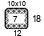 4x4'' Swatch. This is the number of stitches and rows necessary to calculate the inches/cm in a garment