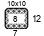 4x4' Swatch. This is the number of stitches and rows necessary to calculate the inches/cm in a garment