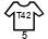 Number of balls needed to knit a size 42 garment with short sleeves Number of balls needed to knit a size 42 garment with short sleeves