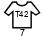 Number of balls needed to knit a size 42 garment with short sleeves Number of balls needed to knit a size 42 garment with short sleeves