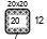 Cuadrado de 20 x 20. Es el número de puntos y vueltas necesarios para calcular los cms. de una prenda Cuadrado de 20 x 20. Es el número de puntos y vueltas necesarios para calcular los cms. de una prenda