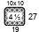 Próbka 4x4''. Jest to liczba oczek i rzędów niezbędnych do obliczenia cali/cm odzieży