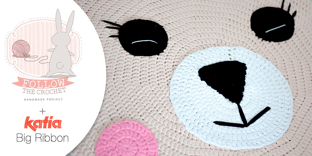 Craft Lovers Barenteppich Gehakelt Aus Katia Big Ribbon Von