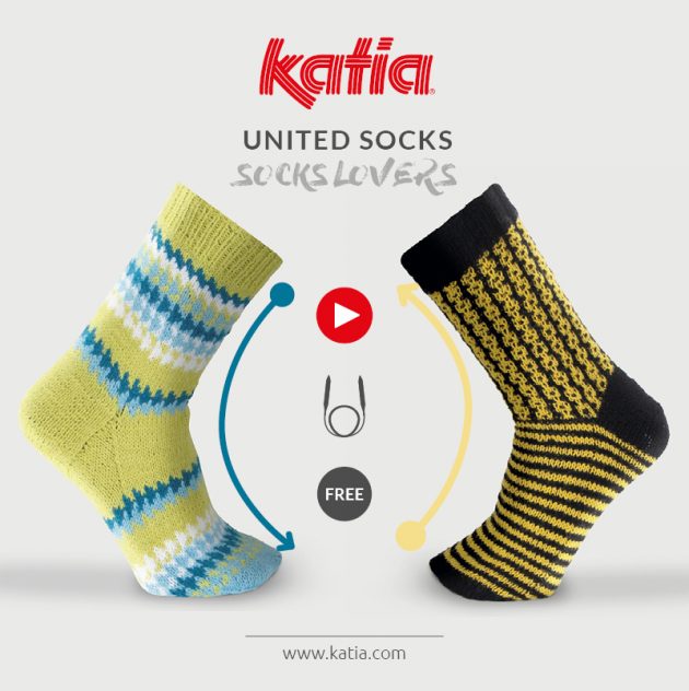 Mustersocken-stricken-Videotutorial-Magic-Loop
