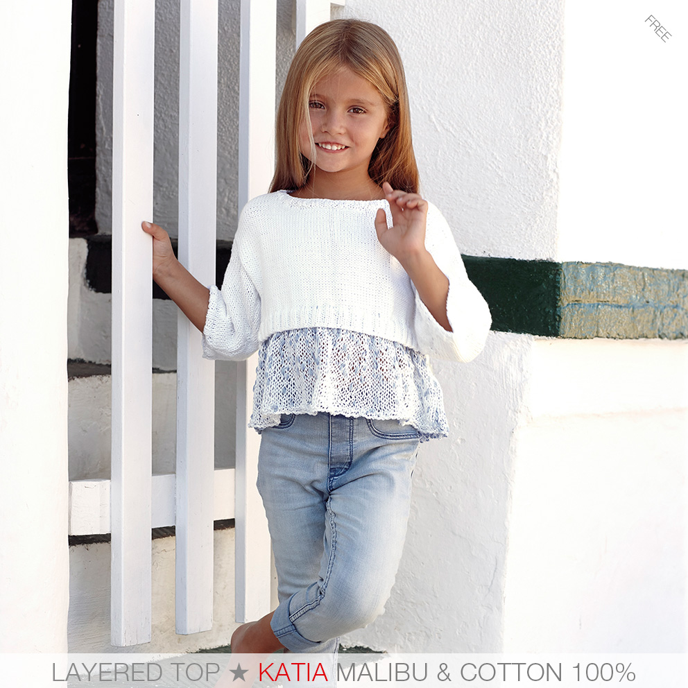 These Are The 7 Easiest Knit Patterns For Girls From Katia These Are The 7 Easiest Knit Patterns For Girls From Katia