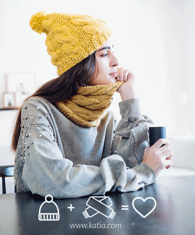 Woolly hats and scarves
