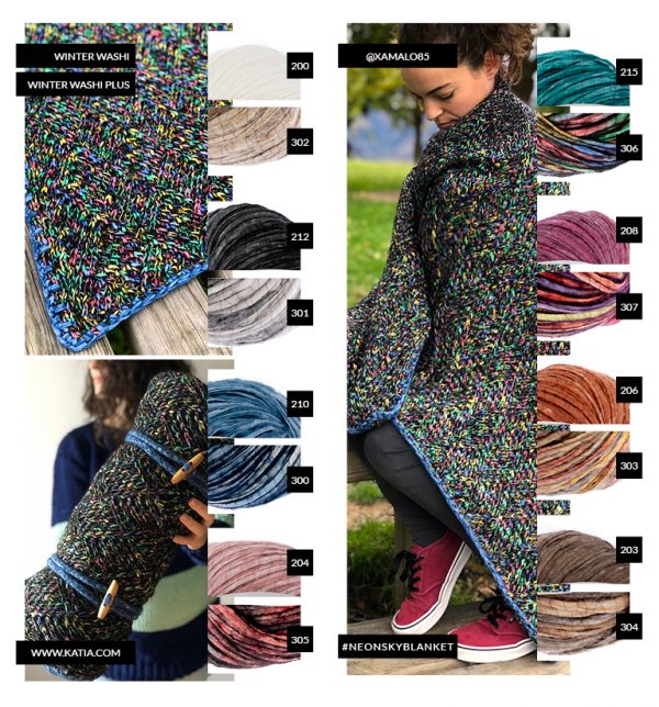 Neon Sky Blanket