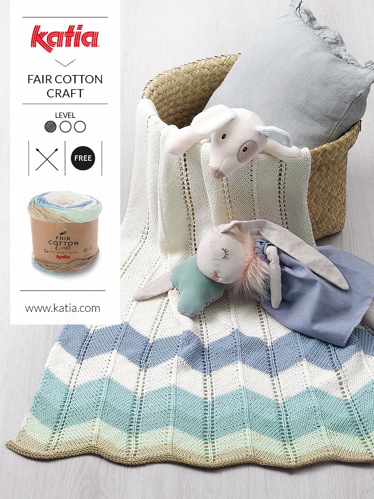 justonecakeblanketkatiafaircottoncraft Katia Blog Yarns & Fabrics