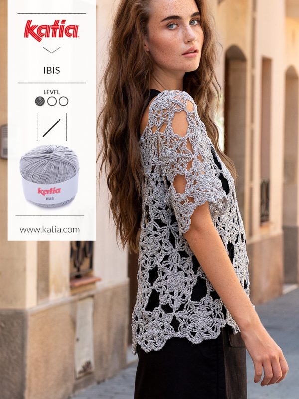 floral crochet top