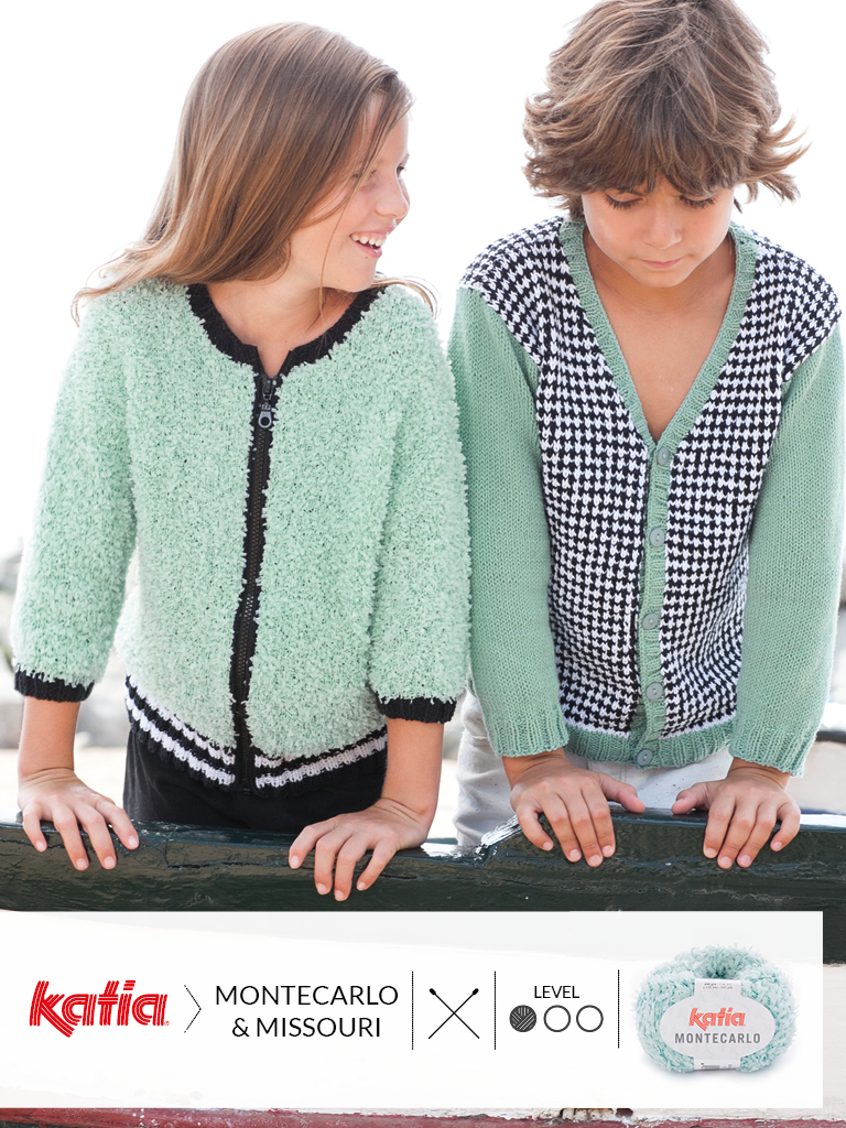 Knit Girl Bomber Jacket Pattern Montecarlo Katia Blog Yarns Fabrics