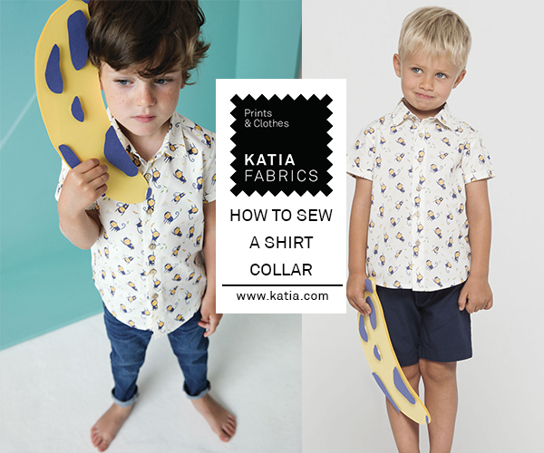 how to sew a shirt collar