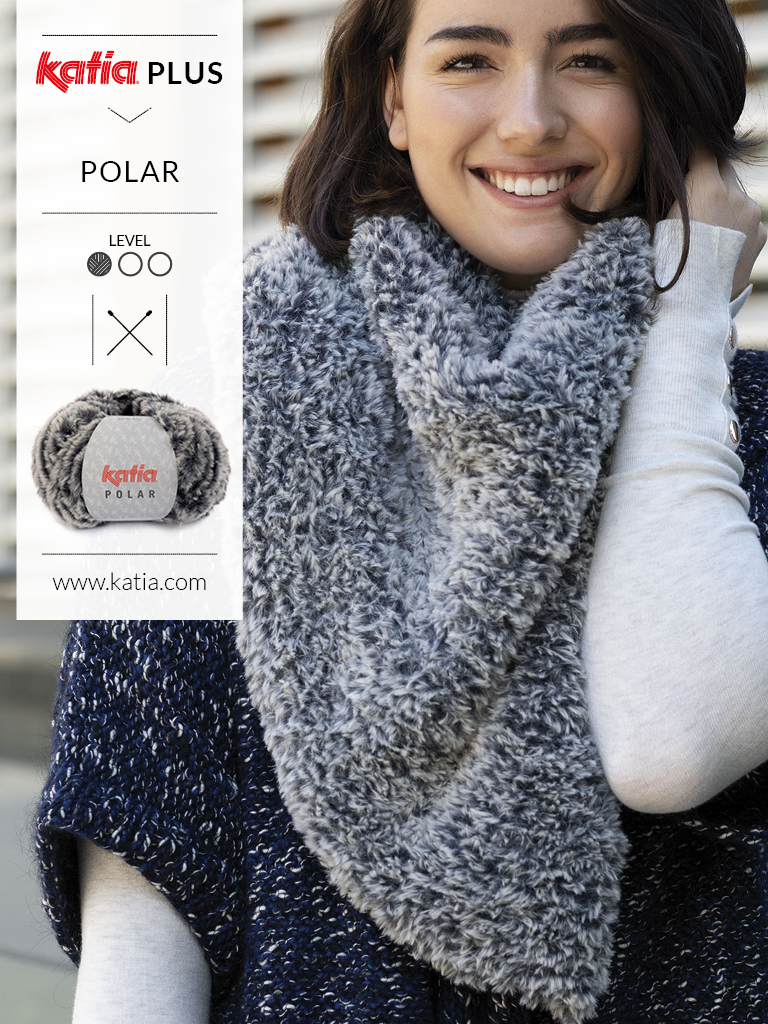 Katia Plus patterns for knitting XL, XXL and XXXL size garments