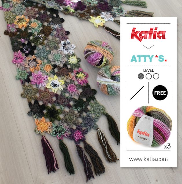 Crochet Flower Shawl