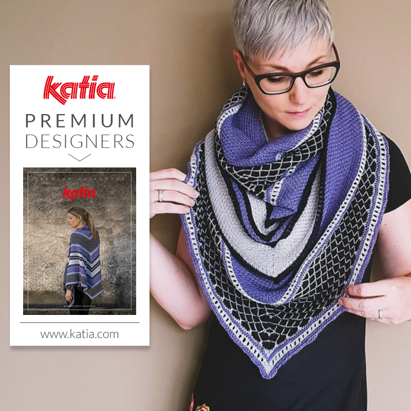 El Diamante shawl