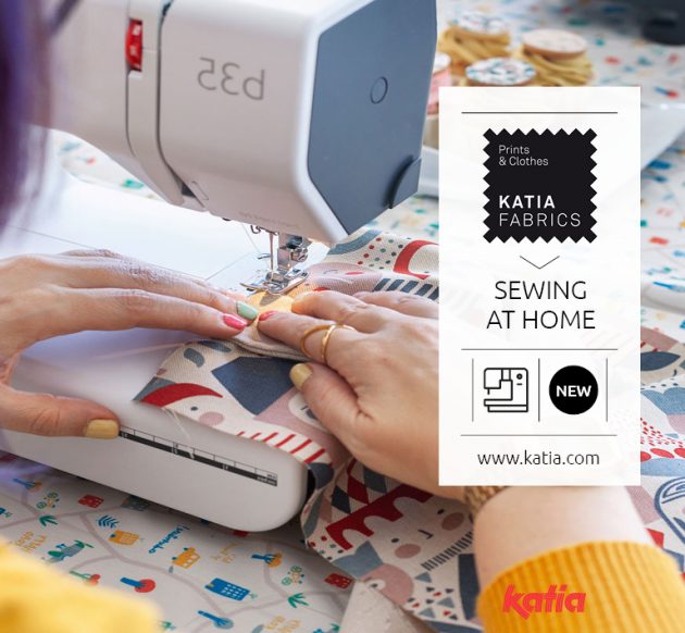 sewing at home