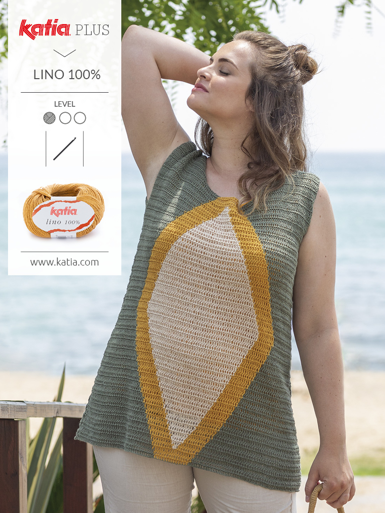 plus size crochet top