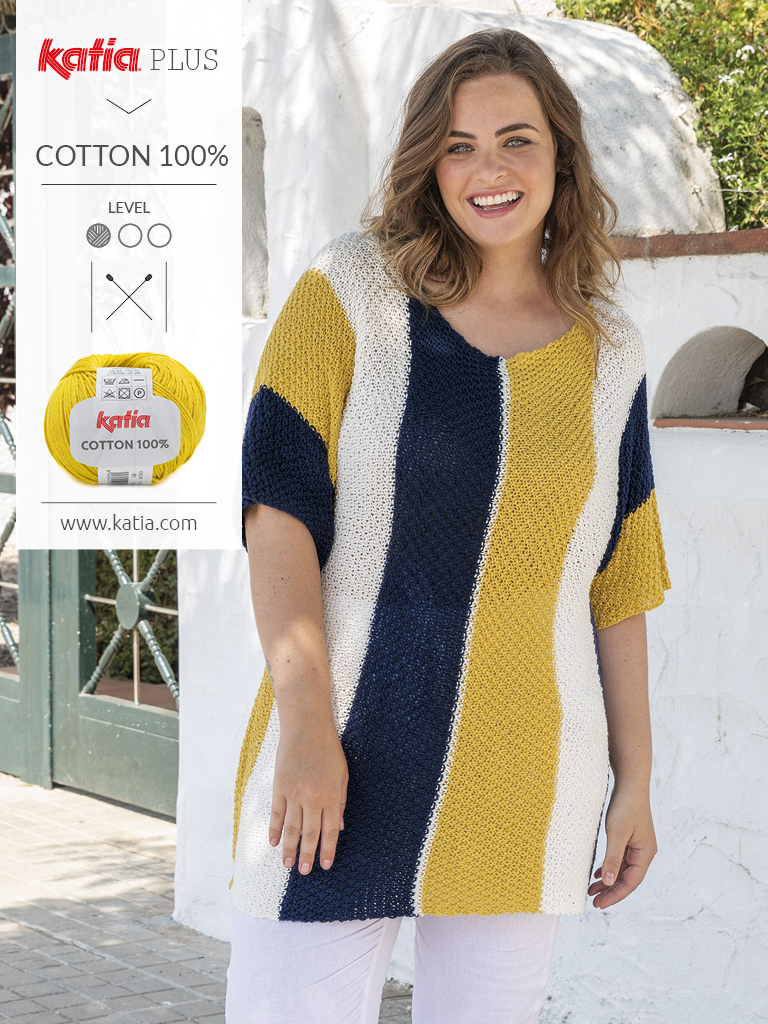 Plus size patterns you can knit and crochet with your own style this summer