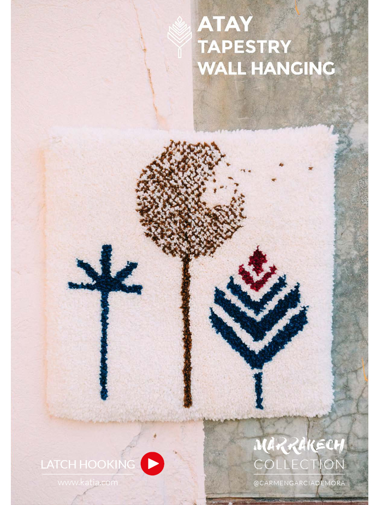 Textile techniques videos latch hook, canvas embroidery & hand weaving