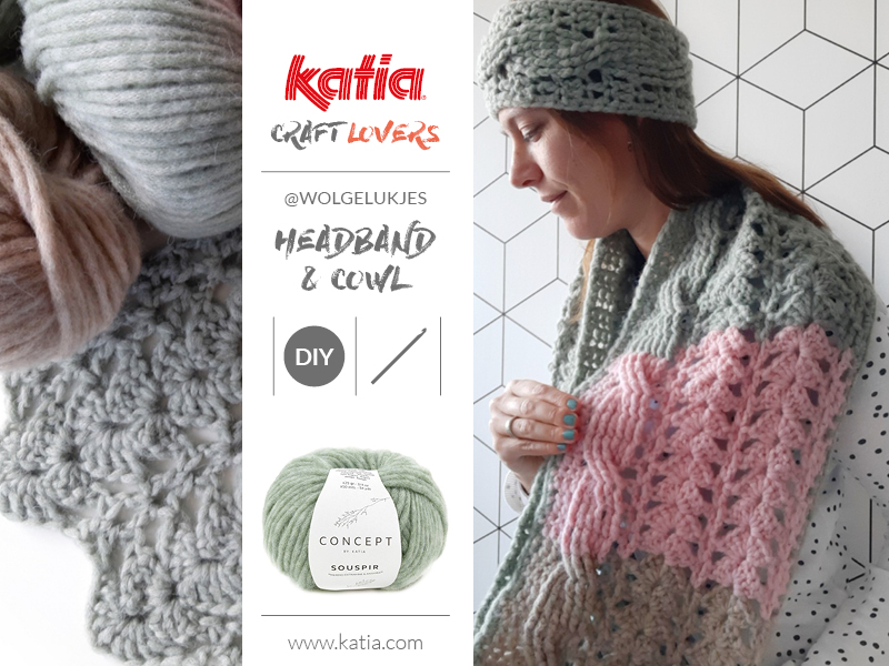 crochet cable headband