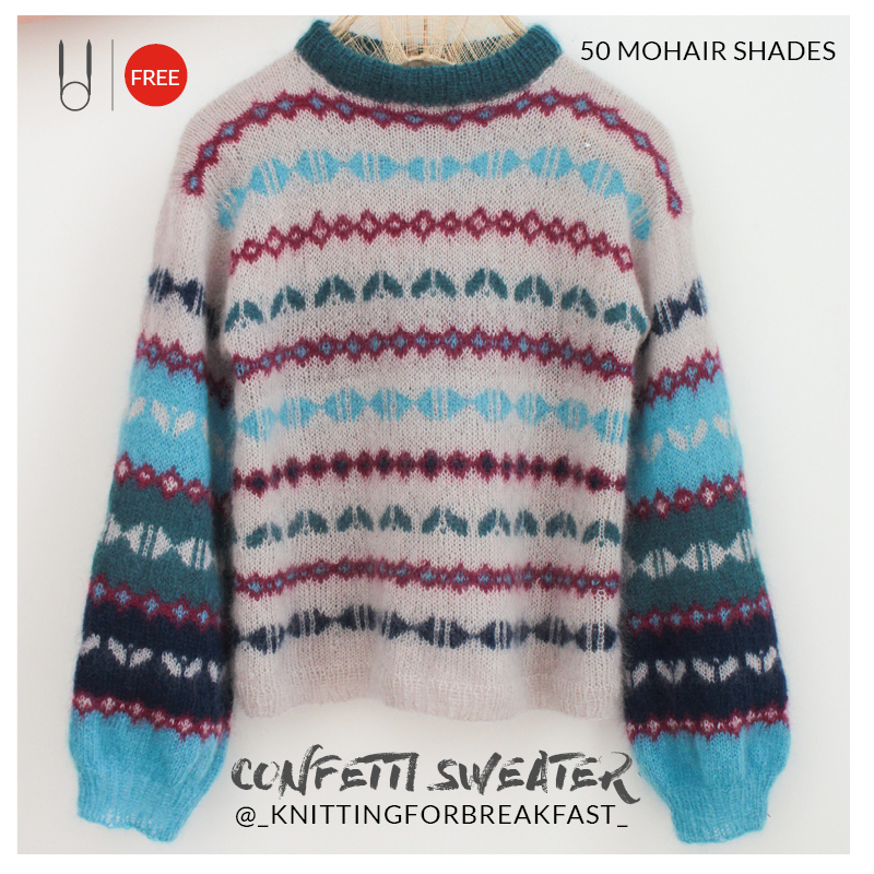 confetti-sweater-blogpics - Katia Blog Yarns & Fabrics