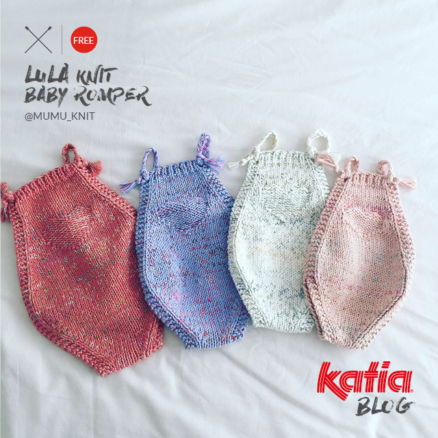 How to knit a baby romper seamlessly