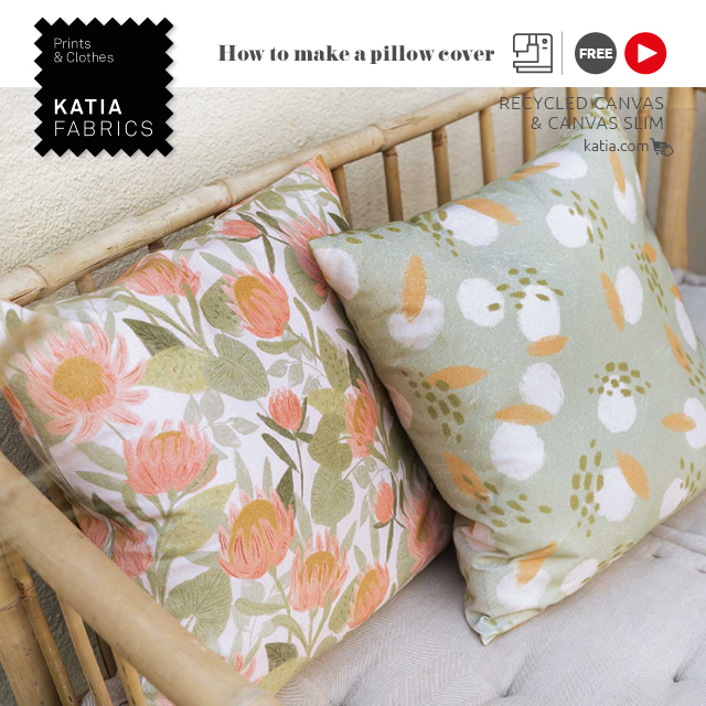 How to make a big box pillow with zipper - Best Fabric Store Blog