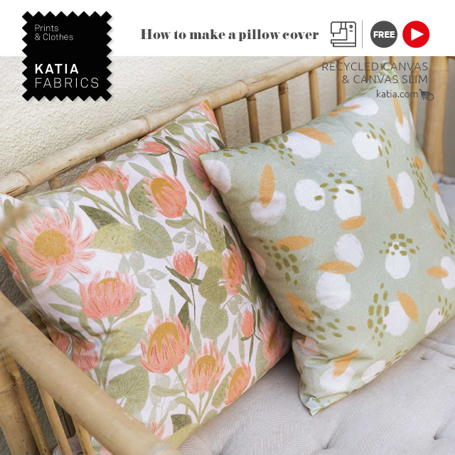 How to sew a cushion cover without a zipper