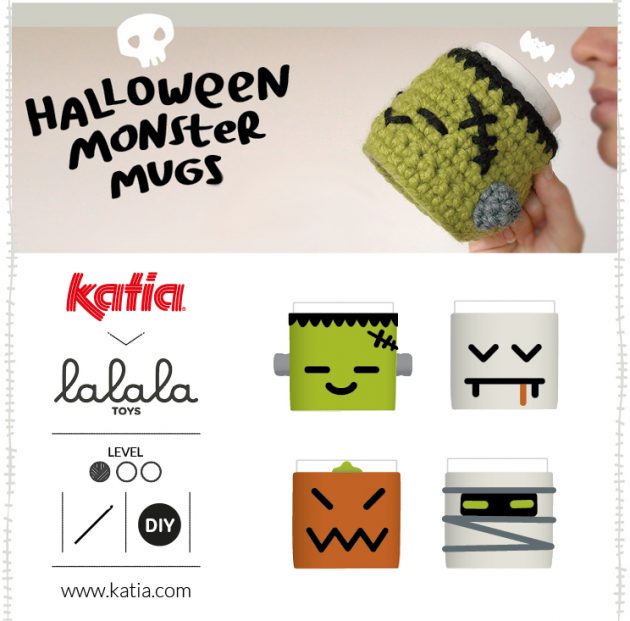 cubre tazas a crochet