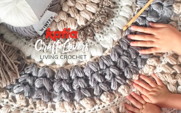 living crochet alfombra