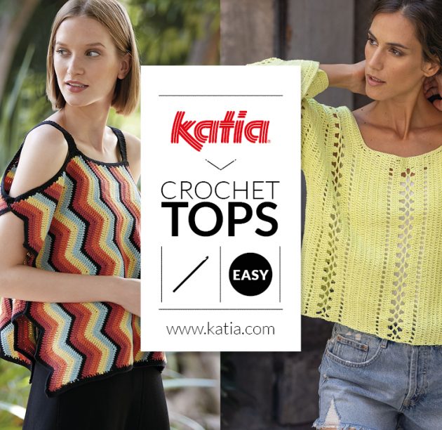 tops de crochet