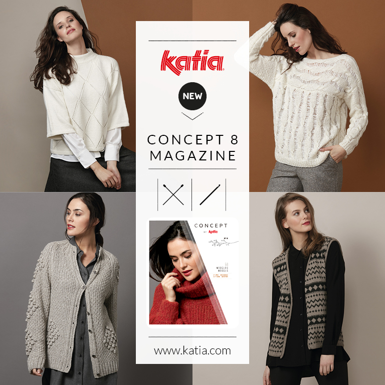 Novedades Katia Otoño 2019-2020: nueva revista e Concept